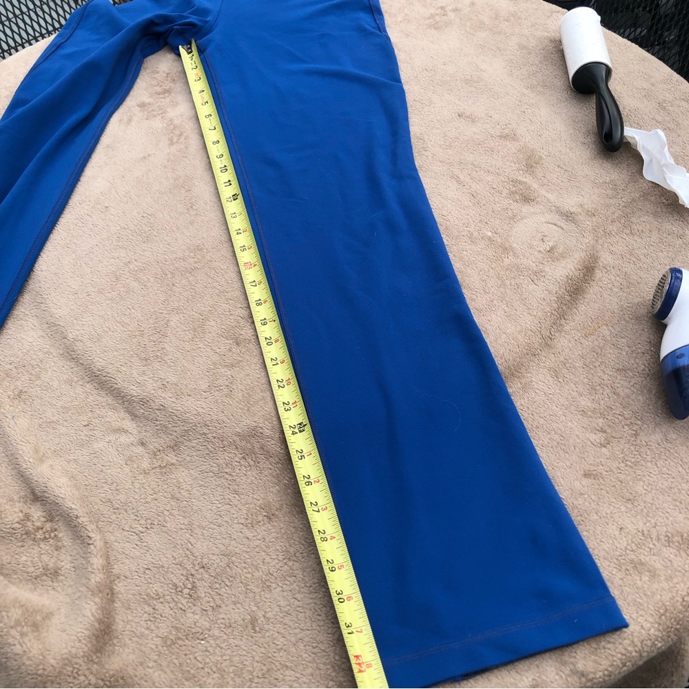 Lululemon wide leg blue leggings